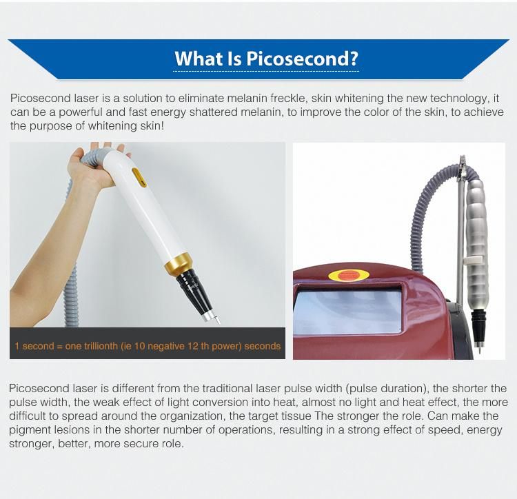 Big Discount 532nm/755nm/1064nm/1320nm Picosecond Beauty Device