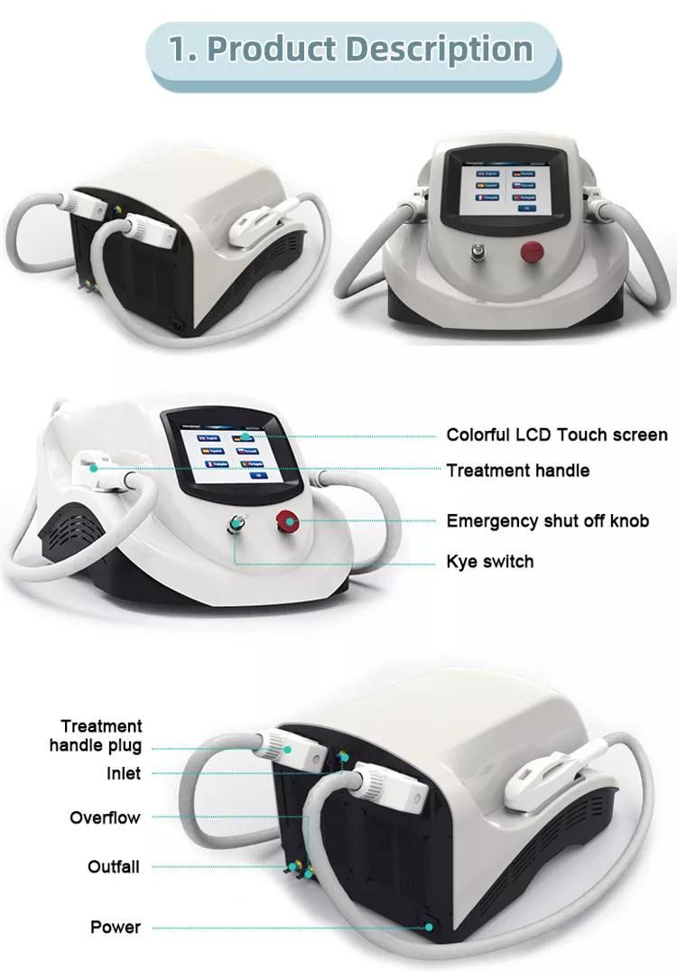 The Latest Portable IPL Painless Permanent Laser Hair Removal Tender Skin Lpl Hair Removal Machine Diode Laser