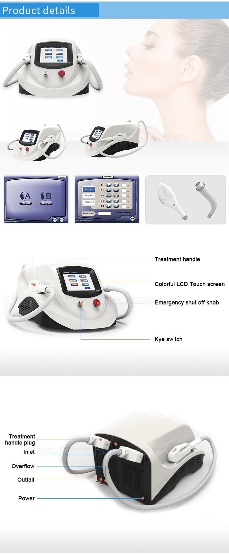 Home Use Portable No Pain IPL Shr Hair Lost Machine It Also for Tattoo Removal The Skin Rejuvenation Finding The Dealer and Trader IPL Laser Machine