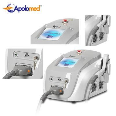 1064nm/532nm Tattoo Removal YAG Laser Q-Switch ND YAG Pigment Tattoo Removal Portable Beauty Machine HS-220 Apolo