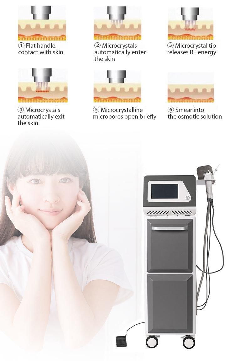 Fractional Gold Micro-Needle RF Acne Machine for Wrinkle Removal