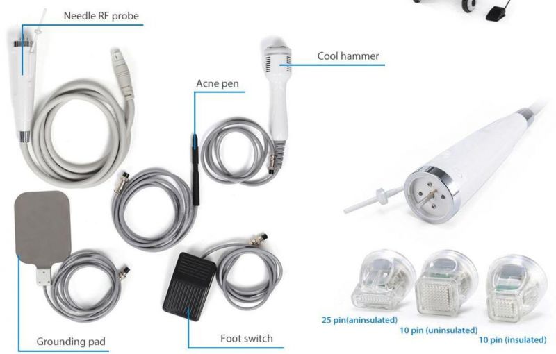 Hot Sale Auto Control Gold Plating Microneedling RF Beauty Machine/Fractional Micro Needle with CE Approval