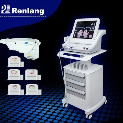 Portable Hifu Wrinkle Removal and Body Slimming Machine with Trolly