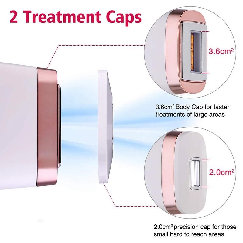 at-Home IPL Hair Removal for Women and Men Painless Hair Remover Device for Facial Whole Body