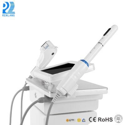 2 in 1 Vaginal Tightening Hifu Machine Face Lifting Body Shaping Machine with 2 Types of Needle Cartridge