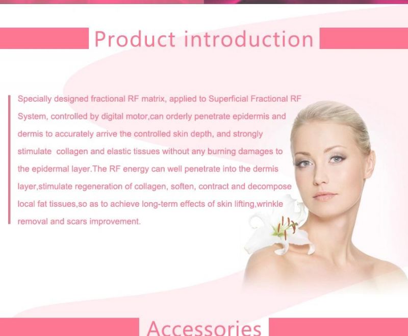 Facial Treatment Anti Aging Srf Beauty Machine (MR20-1SP)