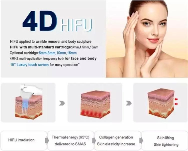 Three-in-One Hifu Liposonic 4D Radar Carving Beauty Instrument