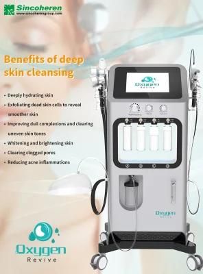 Oxygen Revive Skin Care SPA Use 99% Oxy Output Beauty Skin Cleaning Tight Lifting Moisturize Machine with CE Approved for Beauty Salon -Zzx