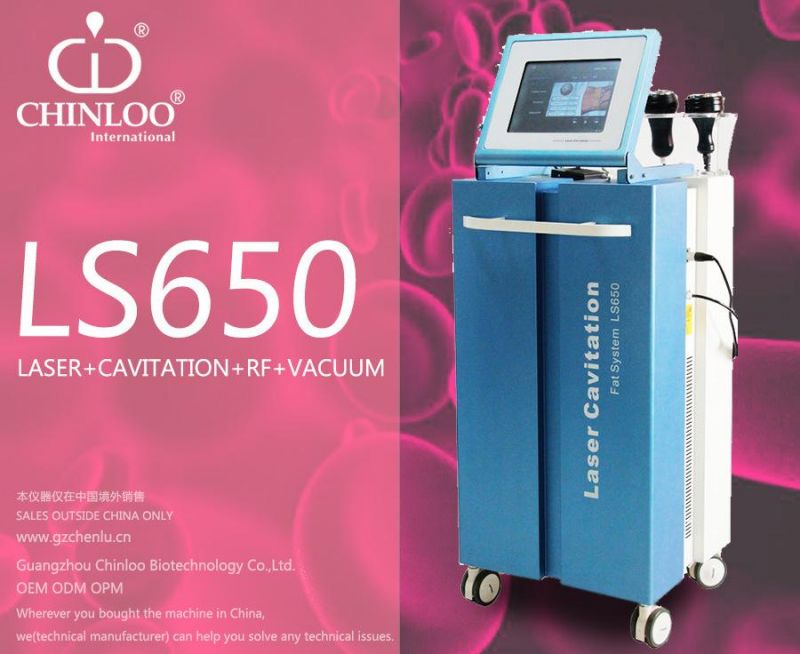 Ls650 Laser Cavitation RF Slimming Beauty Machine for Weight Loss