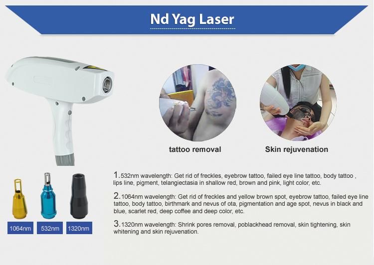 New Hr+Sr+RF+Laser System Machine for Tattoo/ Hair Removal/ Skin Rejuvenation