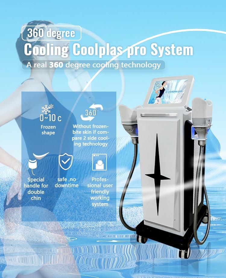 2021 360 Coolplas Cryolipolysis Machine Body Sculpting Body Slimming Beauty Machine