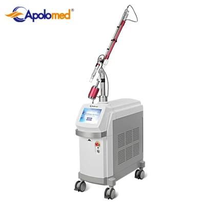 High Quality 1064nm/532nm Q Switched ND YAG Laser Picosecond Q Switch ND YAG Laser Tattoo Pigment Removal Machine