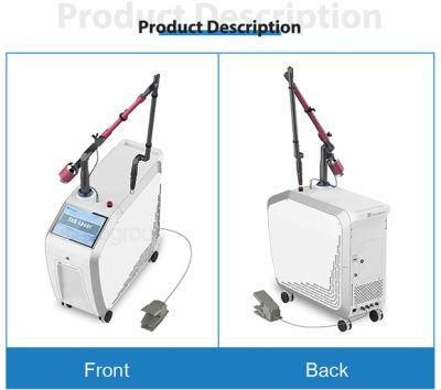 Q Switched ND YAG Laser Tattoo Removal with Promotion Price Laser Machine