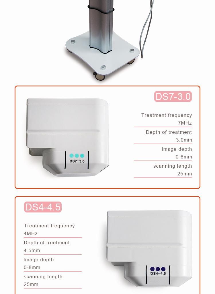 Newest Ultrasonic Hifu Beauty Machine Face Lifting by Ce Approved