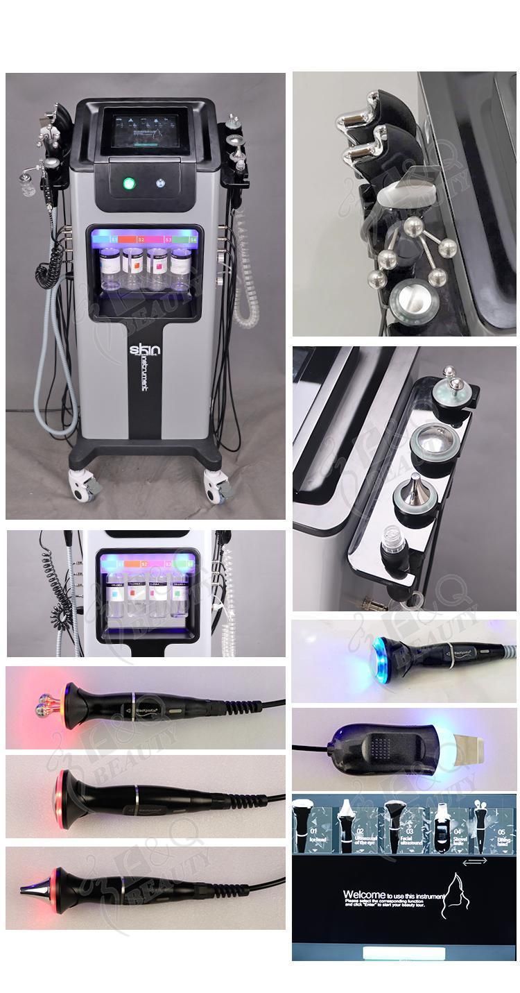 Beauty Salon Equipment High Quality Multi-Function Good Results 9 in 1 Hydro Facial Deep Cleaning Skin Care Machine for Sale