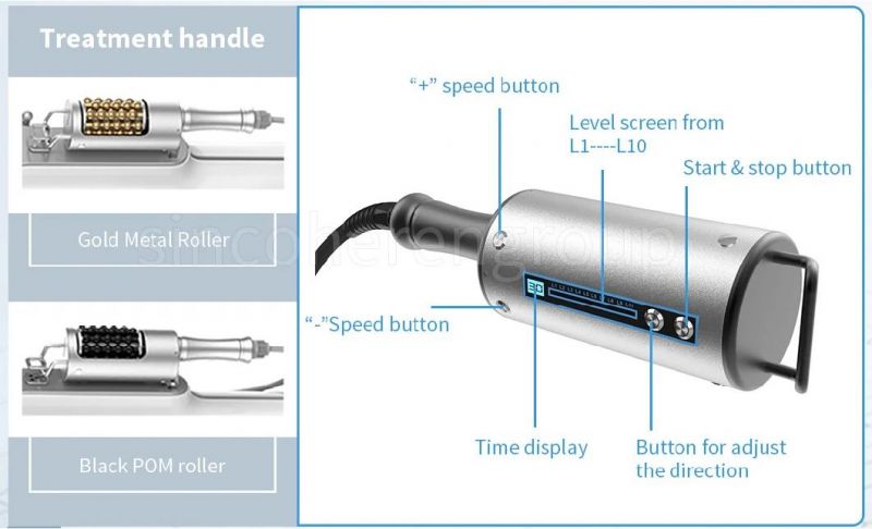 7D Roller Endoroller for Cellulite Reduction Fat Removal Body Slimming Roller Massager Muscle Toning and Relaxation Machine