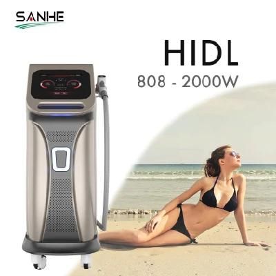 High Power 2000W 808 Diode Laser Beauty Machine