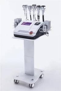 Multifunctional Lipo Laser Vacuum Cavitation Slimming Machine with 8 Lipo Laser Pads and Cavitation Handle