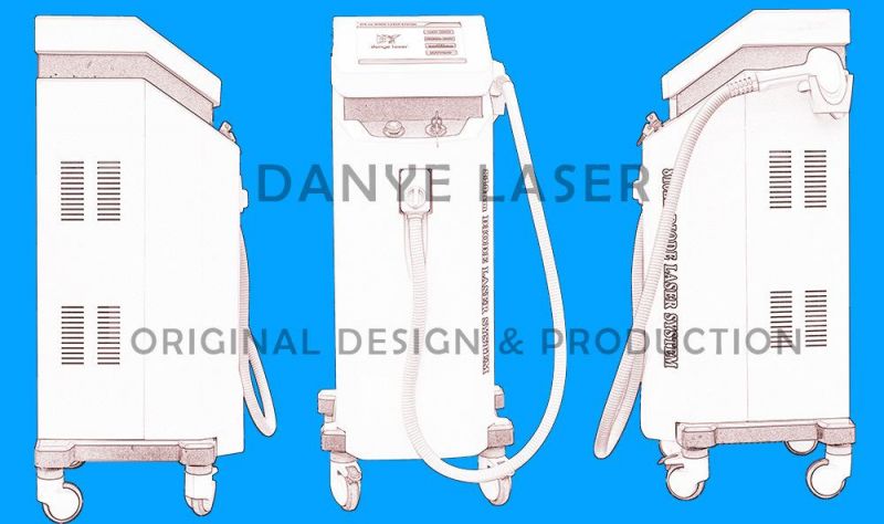 CE TUV Laser 755 808 1064 Diode Laser Hair Removal Machine 1600W