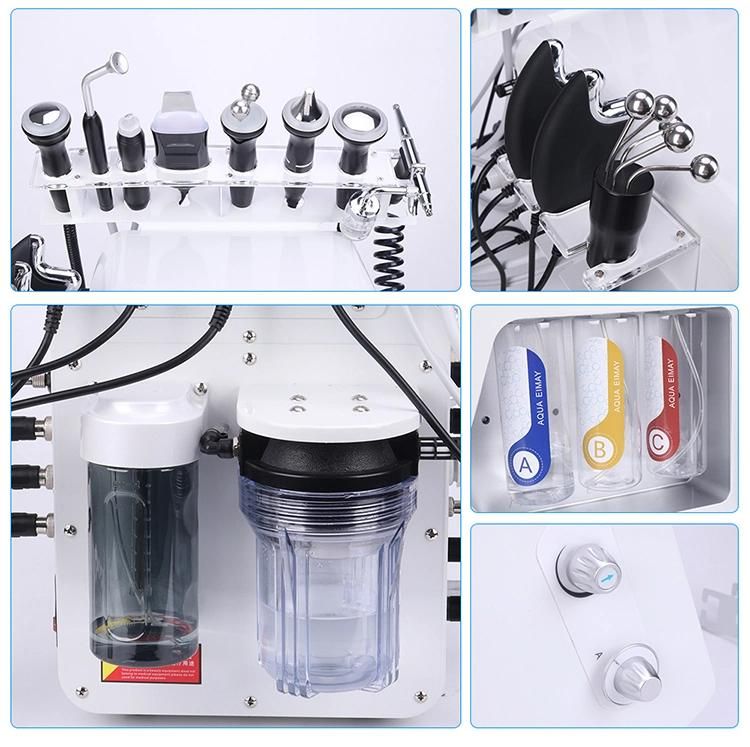 Strong Suction Hot Bubble Cleaning Ultrasonic Oxygen Injection Hydrafacial Machine