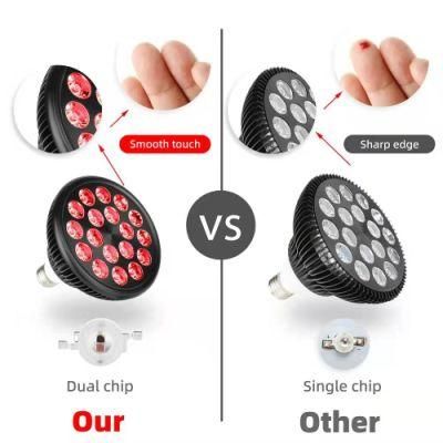 Rlttime Mini Portable No Emf Dual Chip LED Red Light Therapy Handheld Antiaging Device for Face Migraine Relief Lamp with Socket