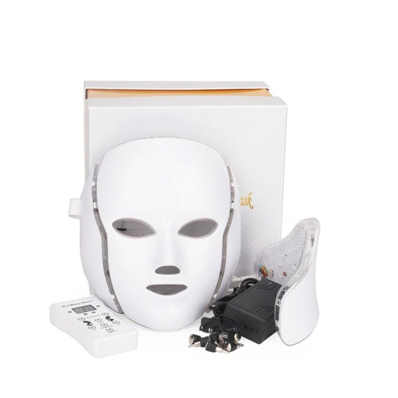 Whiten Skin Wrinkles 7 Color LED Face Mask