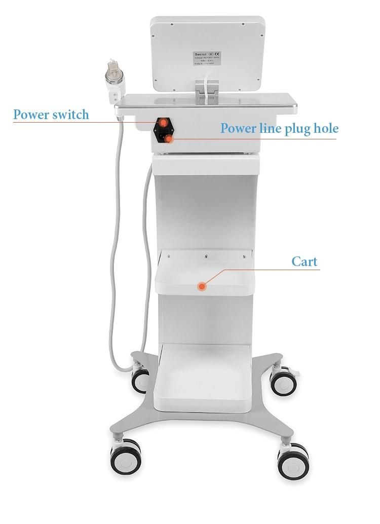 Face Lift Radio Frequency Device RF Microneedle Skin Tightening Machine