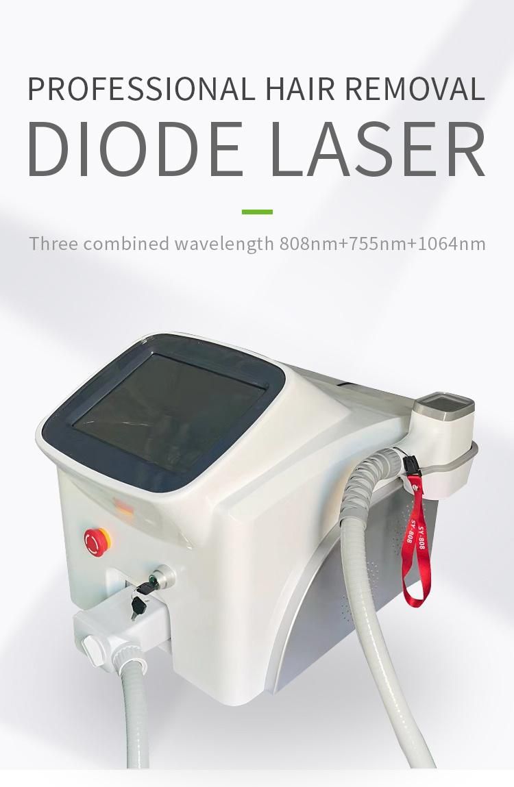 Hy Tech Portable Diode Laser Hair Removal Machine Skin Rejuvenation