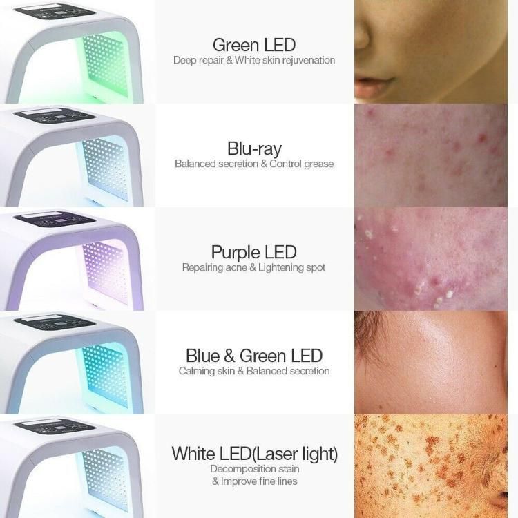 Portable LED Light Therapy Facial Skin Rejuvenation Tightening Face