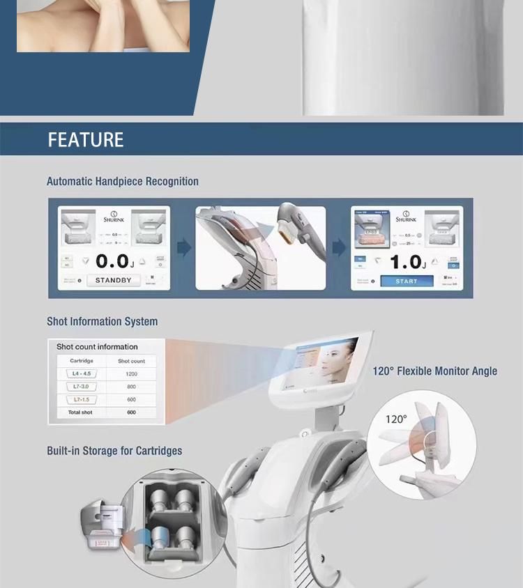 7D Hifu Machine Non-Surgical Treatment for Face Lifting Body Firming