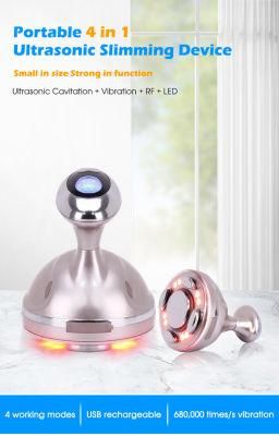 Skincare SPA Salon Device/ Portable LED EMS Massager/Facial Lifting RF Skin Tightening Ultrasound Infrared Beauty Equipment for Home Use