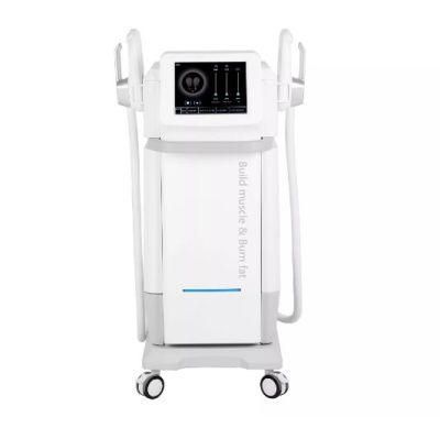 Newest RF Muscle Building EMS Non-Invasive Fat Burning Body Shaping Slimming Machine