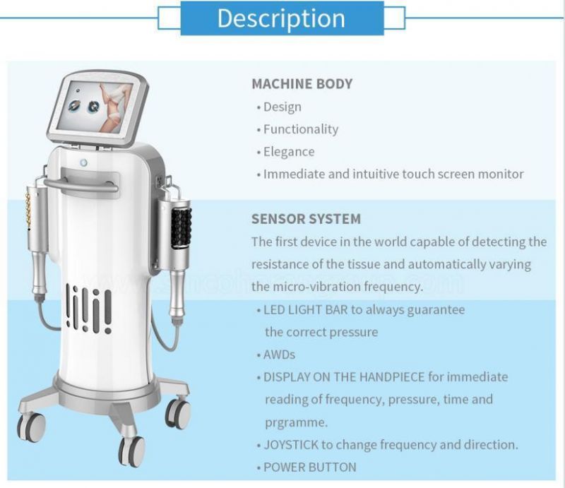 Endoroller Therapy on Body Innovative Slimming System Reducing Cellulite Body Shape Machine