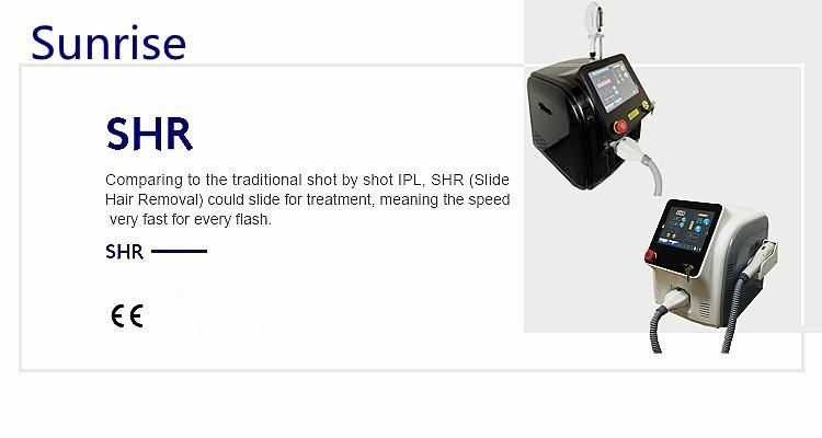 Dpl IPL 430nm~750nm Intense Pulsed Light The Hair Removal Effect Can Be Achieved Without Damaging Skin Beauty Machine IPL Shr Elight