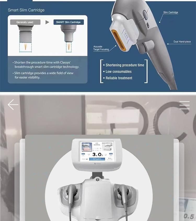 Hy Tech 7D Hifu Machine Wrinkle Erasing Skin Tightening Machine for Salon Use