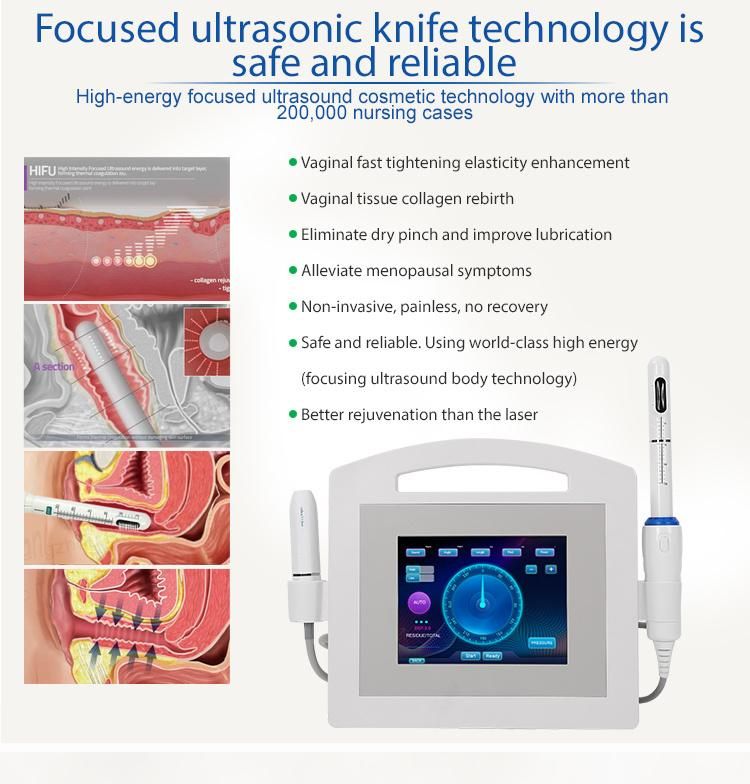 Facial Hifu Machine with Vaginal Treatment in Promotion