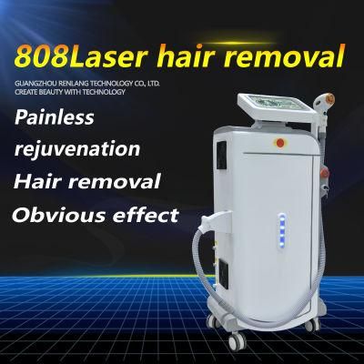 Ce Approved 808 Diode Laser Hair Removal Equipment with Best Functions
