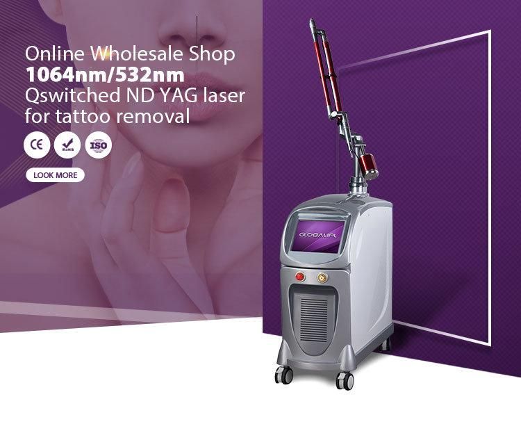 Skin Rejuvenation & Tattoo Removal ND YAG Laser Machine Q Switch ND YAG Laser