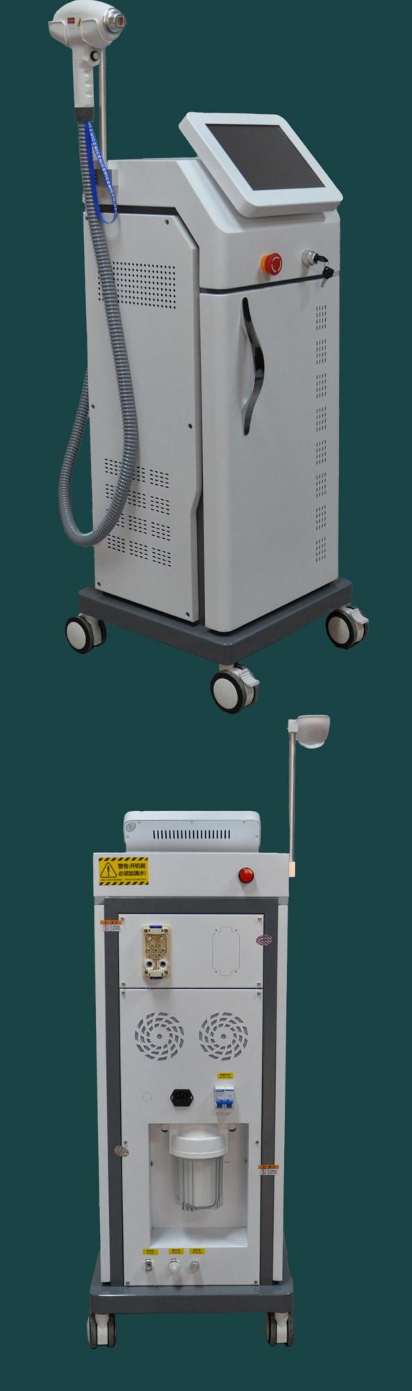 CE Approved Med 808m Vertical 808 Diode Laser Depiladora Laser