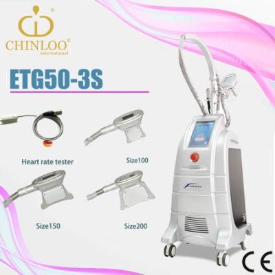 Etg50-3s Hotest Vacuum Fat Freezing Cryotherapy Body Slimming Beauty Machine