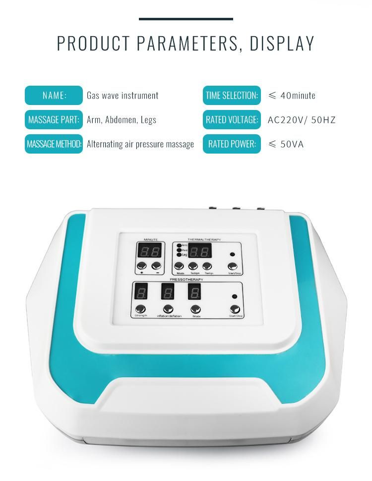 Air Pressure Physical Therapy Pressotherapy Slimming Machine for Sale