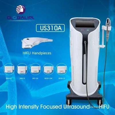 Hifu High Intensity Ultrasound Face Lift Machine