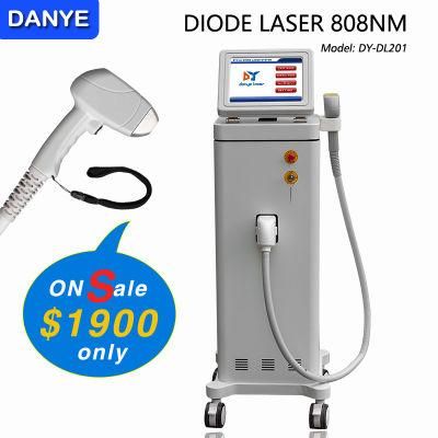 808 810nm Diode Laser Permanent Hair Removal Skin Rejuvenation Machine