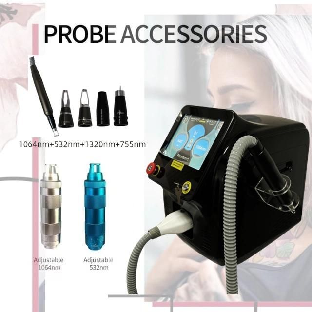 2022 Newest Salon Use Portable Picosecond Laser / Picolaser / Pico Tattoo Removal Carbon Peeling Treatment Laser Equipment