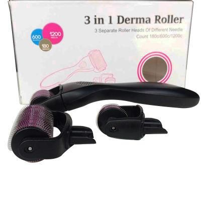 Derma Microneedle Roller Kit Micro Needling for Face Body Eyes Skin Dermarolling