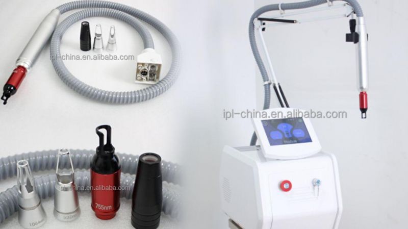 Portable Tattoo Removal Machine 1064nm 532nm 755nm 1320nm Q-Switched ND YAG Laser Tattoo Removal Picosecond Laser Machine