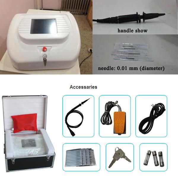 Beauty Salon Use 30MHz High Frequency Blood Capillary Rbs Skin Tag Professional Spider Vein Removal Machine Rbs Vascular Removal Machine