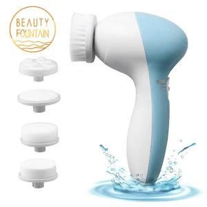 5 in 1 Electric Rotating Facial Massager Face Cleansing Brush Exfoliating Brush