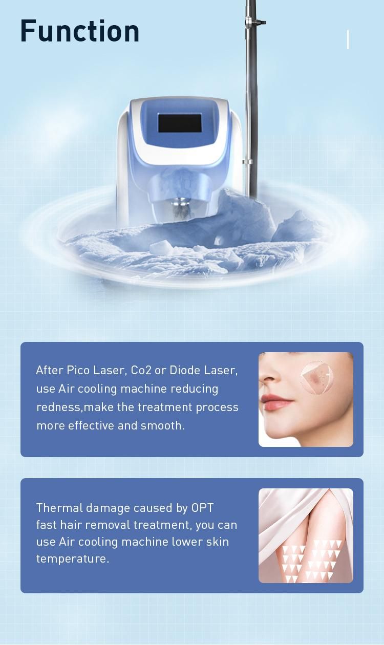 Skin Cooler Machine Diode Laser Salon Use