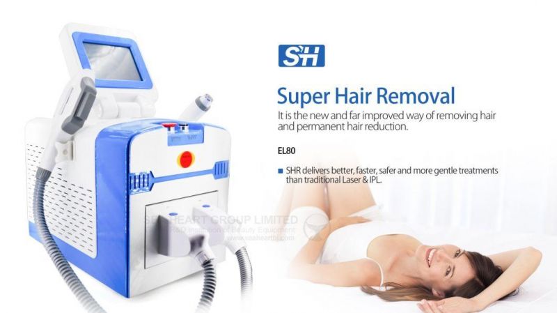 Super IPL Opt Hair Removal Machine with CE Certification